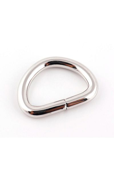 Choice 25mm Silver 10pcs Metal D Ring Heavy Duty Strong Webbing Dee Ring Buckle For Bag Strap Belt Purse Di