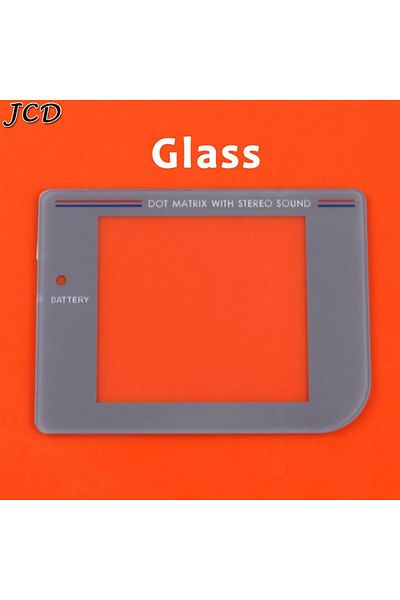 JCD غطاء عدسة شاشة زجاجي رمادي 8 موديلات لجهاز Gameboy Game Boy Dmg لجهاز Gb واقي شاشة العرض Le