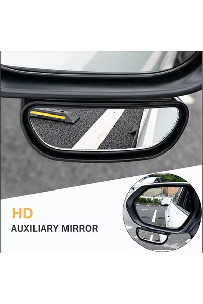 Choice Auto Mirror Adjustable Wide Angle Side Rear Mirror Blind Spot Convex Mirrors For Car Reverse Park...
