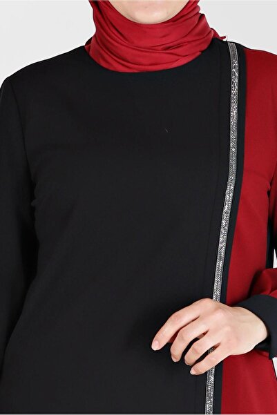 TRENDTESETTÜR Women's Red Stripe Detail Dress - t 20193