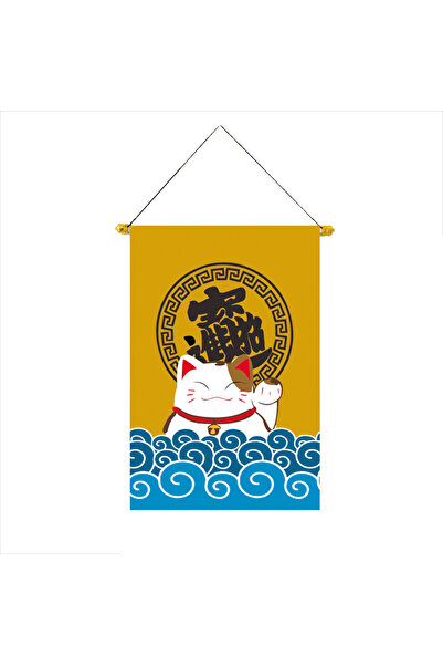 Choice لافتات مطاعم السوشي على الطراز الياباني على شكل قطة محظوظة مثلثة الشكل من أكسفورد...