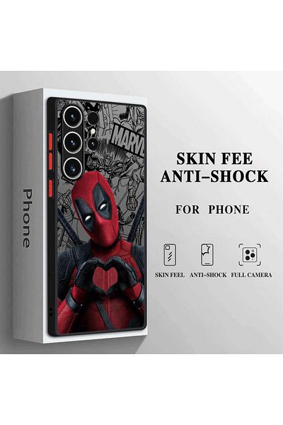 Choice For Galaxy S24 Ultra F02 Marvel Deadpool Case For Samsung Galaxy S24 S22 Ultra Note 20ultra S23 S20