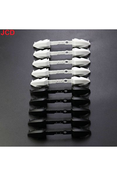 JCD C 10 Sets Black White Rb Lb Bumper Button For Xbox Series S X Controller Trigger Surround Guide On.