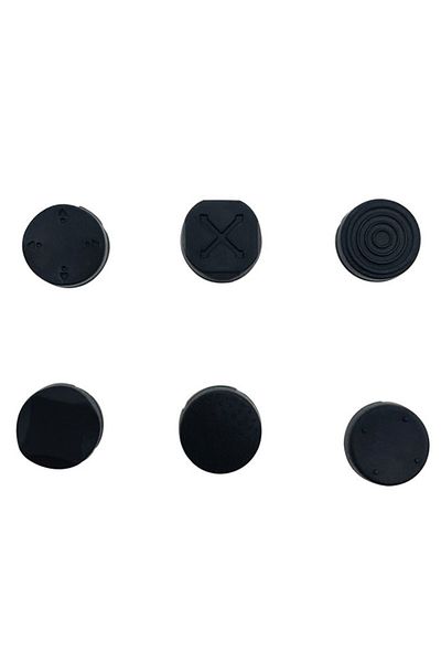 KOQZM Onesize 6pcs Silicone Analog Controller Thumb Stick Thumbstick Cap Protective Cover Case For Playsta