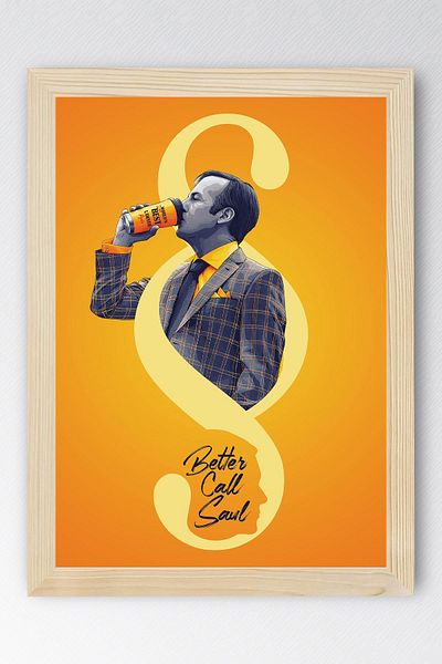 Saturn Pictură înrămată Better Call Saul - Pictură poster Saul Goodman