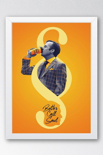 Saturn Pictură înrămată Better Call Saul - Pictură poster Saul Goodman