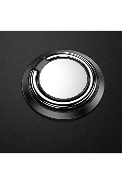 Choice حامل خاتم الإصبع الأسود مع مقبض يدور 360 درجة للهاتف المحمول والسيارة ...