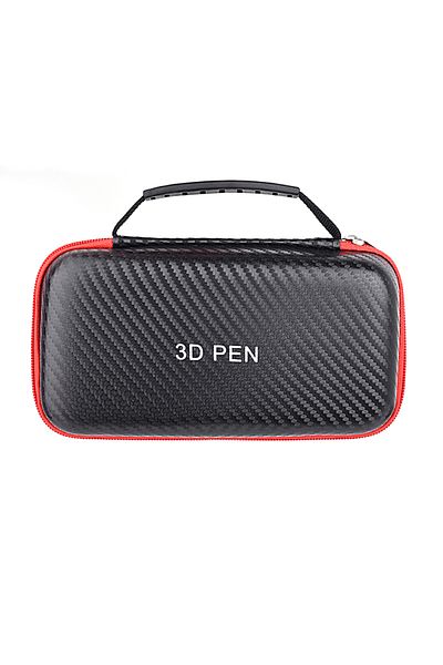 Choice 1 PC Red 3D Printing Pens Storage Bag Waterproof Digital Electronic Organizer Portable Large Capacit