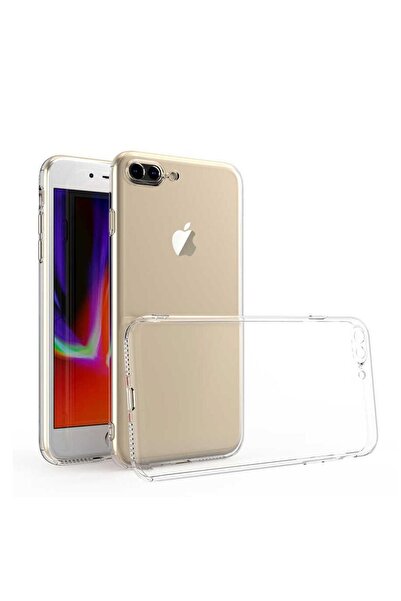 Zebana Apple iPhone 8 Plus Compatible Case Zebana Transparent Soft Silicone C...