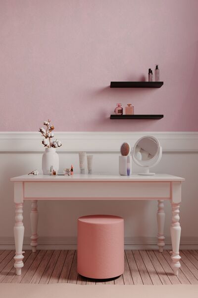 yankı-byeg رف حائط MDF أسود غير لامع مقاس 30 سم مكون من قطعتين، رف كتب مخفي