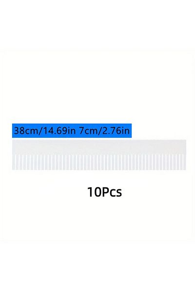 Choice White 38x7cm 10pcs Drawer Dividers,adjustable Divider Drawer, Drawer Organiser System, Drawer Divide