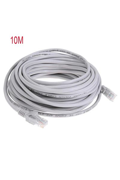 OLOEY 10 متر كابل إيثرنت دي ألتا فيلوسيداد Cat5e Rj45 كابل دي ريد لان إنروتادور دي أوردينادور التصحيح الحبل ،