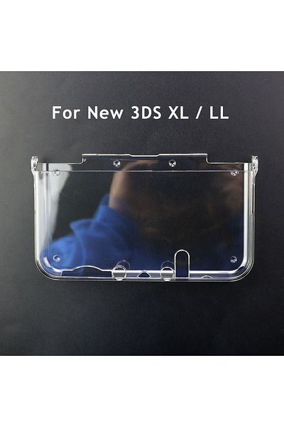 JCD For New 3ds Xl Ll Plastic Clear Crystal Protective Hard Shell Skin Case Cover For Gba Sp Ndsl Ds