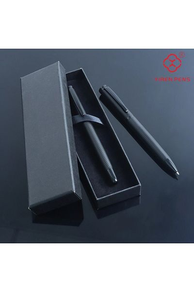Choice Black 1 Pen Set, Including 1 Rollerball Pen And 1 Ballpoint Pen,high-end Business Signature Office G