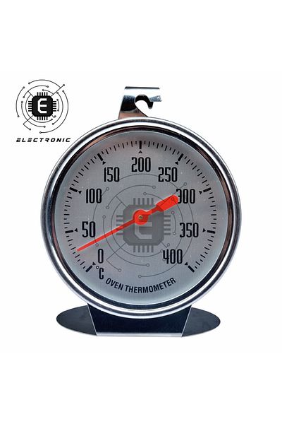 Aideepen 0-400 Degree Stainless Steel Barbecue BBQ Smoker Grill Oven Thermometer Temperature Gauge Celsius...