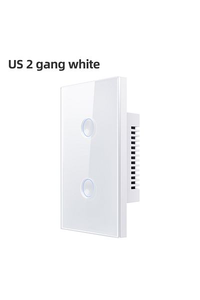 Choice White 2 Gang Avatto Tuya Zigbee Smart Groove Switch Neutral Wire Required 1/2/3/4 Gang Light Wifi To