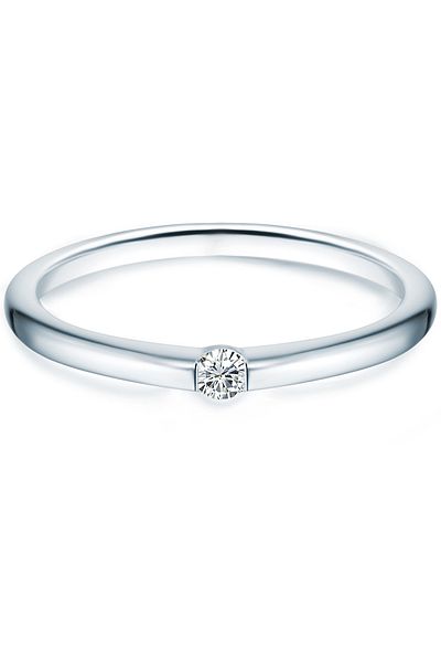 Trilani Silberring Ring Sterling Silber Zirkonia weiß