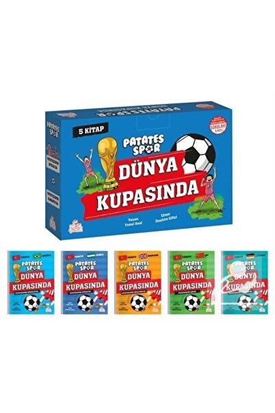 Genel Markalar Patatesspor Dünya Kupasında(5 Kitap+Soru Kitapçığı)
