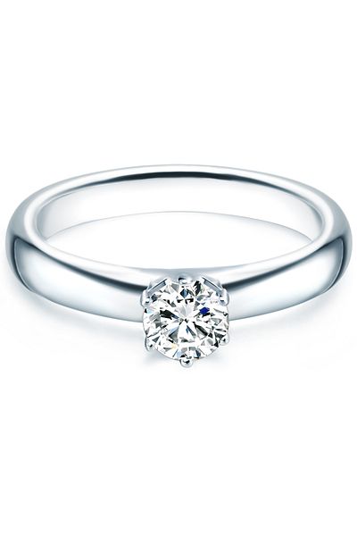 Trilani Silberring Ring Sterling Silber Zirkonia weiß