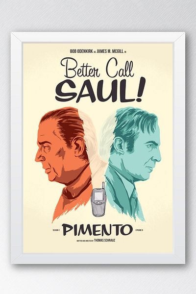 Saturn Pictură înrămată Better Call Saul - Pictură poster Saul Goodman