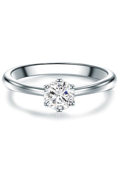 Trilani Silberring Ring Sterling Silber Zirkonia weiß
