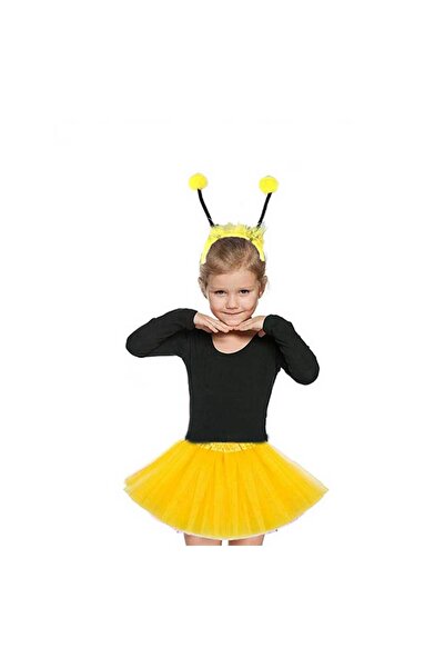 Leyaton Lwlhmrs-Ieg Ieg ™   Yellow Bee Tutu Skirt and Yellow Pompom Bee Crown...