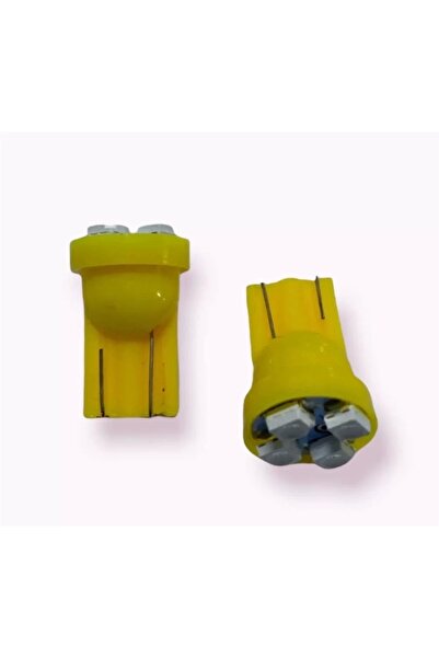 EKT 4 LEDLİ PLASTİK T10 TURUNCU