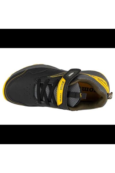 Joma Tundra Jr 2401 Black Orange Saffron Kids Shoes