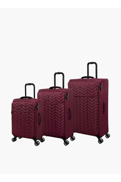 IT IT Textured Travelling Bag with Retractable Handle