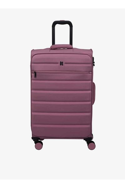 IT Textured Softcase Trolley Bag with Retractable Handle - 20 inches