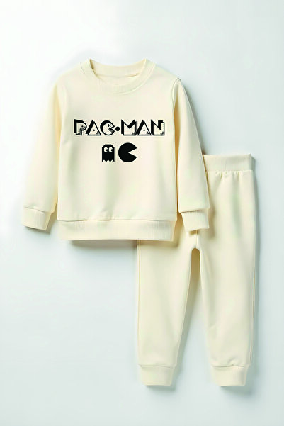 MYADA Унісекс комплект дитячого одягу з принтом Pacman 23403