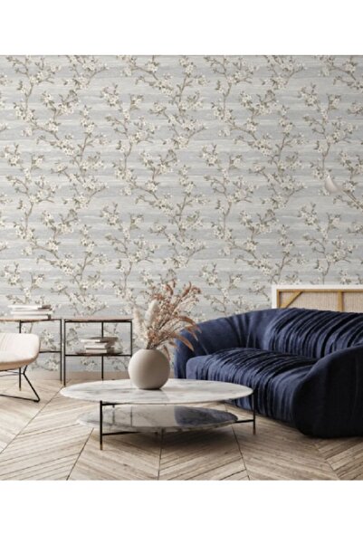 Adawall 1505-1 Vera Çiçek Desenli Duvar Kağıdı