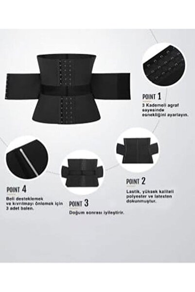 SAUNA SUIT Κορσές Latex - Κορσές μέσης κλεψύδρας με σχήμα