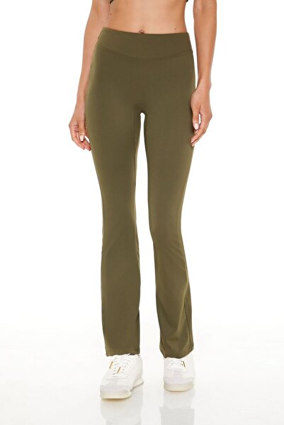 Forever 21 Active High-Rise Flare Tayt