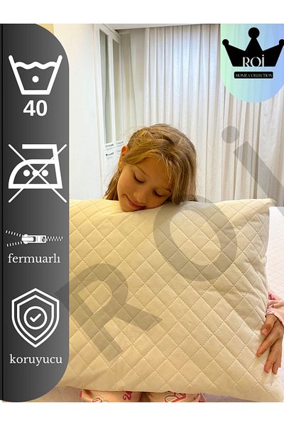 GÜVEN 10 Pieces of Quilted Pillow Protective Mattresses