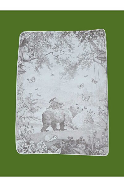 PAMUK HANIM بطانية ناعمة بطبقة مزدوجة - 100% قطن، فتاة-صبي، حديث الولادة-طفل،...