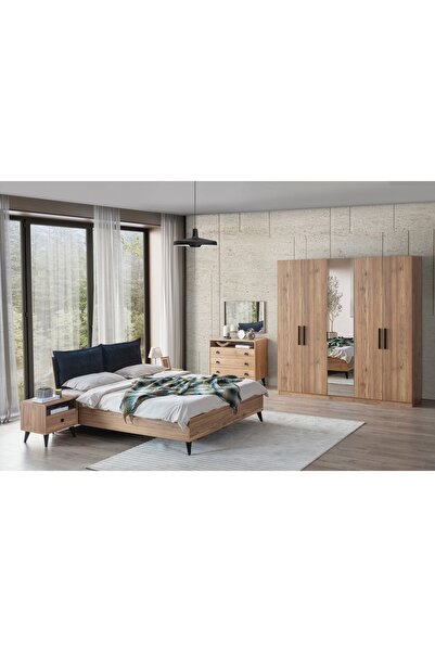 Vivense ETİ YATAK ODASI TAKIMI, 5 KAPAKLI