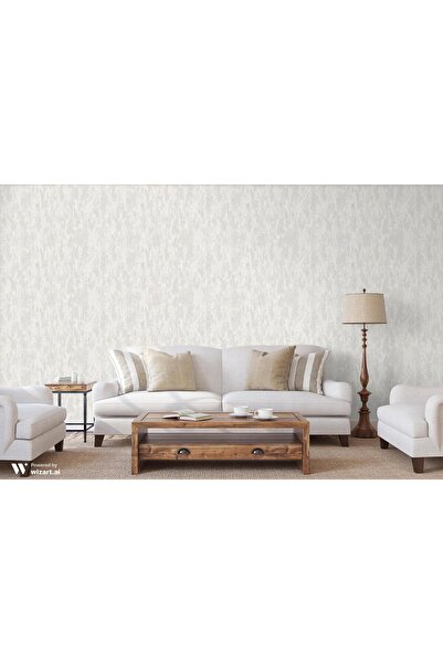 Adawall Seven 7809-1 Beyaz Parlak Dokulu Duvar Kağıdı 16,5 M2