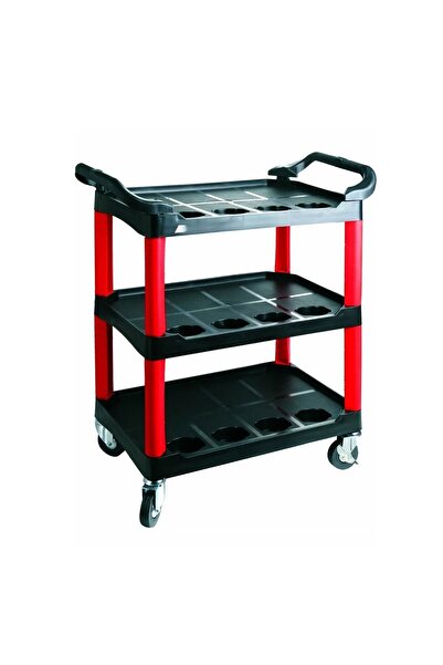 Nt Tools NTTC01 3 Raflı Plastik Alet Takım Taşıma Arabası