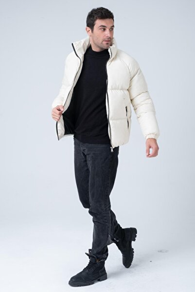 Polo State Ανδρικό μανίκι Raglan Σταντ γιακά Age Of State με στάμπα εκρού