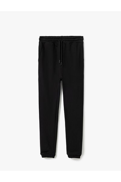 Koton Elastic Leg Pocket Detailed Lace up Waist Jogger Sweatpants