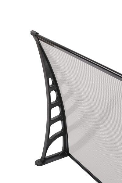 Genel Markalar Crocus Kapı Pencere Üstü Pratik Sundurma 80x360 Cm - Şeffaf