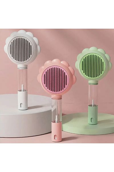 Yıldızhane Cat Dog Hair Removal Brush Cat Dog Massage Brush Water Spray Brush