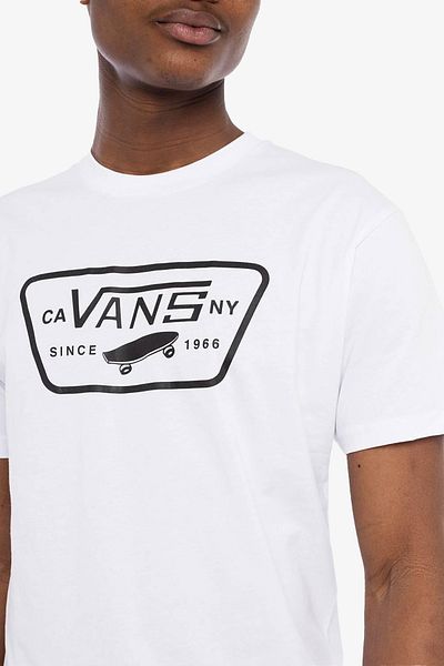 Vans Black Full Patch Men T-Shirt - Vn000Qn8Yb21