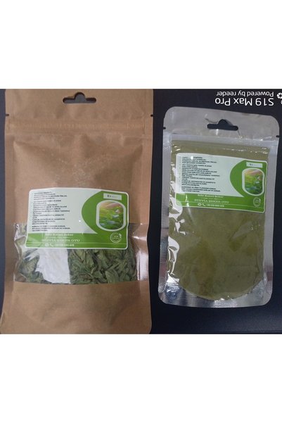 Stevia Stevia Sugar Grass 50Gr Green Powder-50Gr Leaf-270Gr Liquid Ready to Use