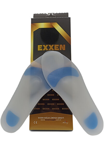 Exxen Tam Ortopedik Anatomik Silikon Ayakkabı Tabanlığı Topuk Dikeni Tabanlık