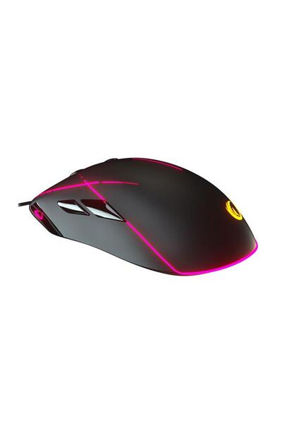 Rampage Smx-r115 Gear-x 6400dpi Hareketli Rgb Işıklı 9 Adet Makro Tuşlu Gaming Oyuncu Mouse