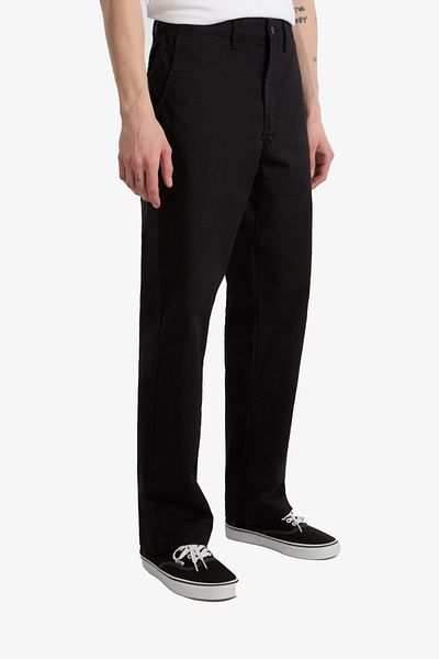 Vans Chino Authentic Μαύρο Relaxed Παντελόνι - VN000HZBBLK1