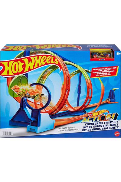 HOT WHEELS Action Corkscrew Twist Kit Playset HMX41
