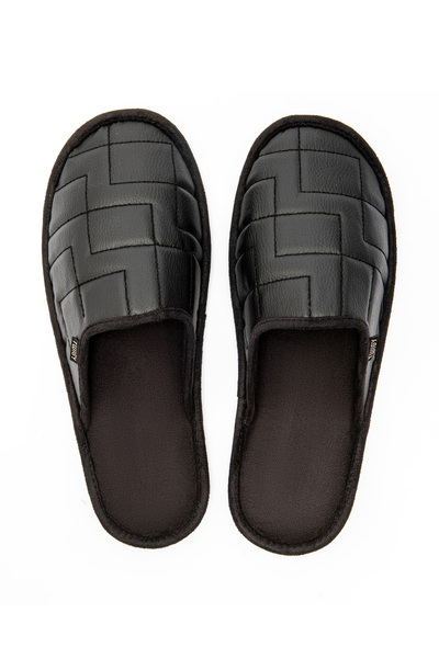 Twigy Sara Erkek Ev Terliği Siyah 41/46